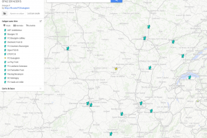 Carte CFA2 Groupe F 2014/2015