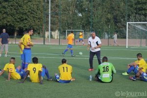 FCGueugnon mi-temps Coach Philippe Philou Correia 