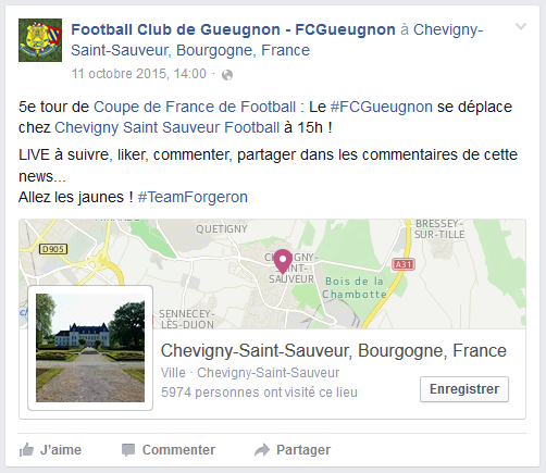 chevigny fcgueugnon live