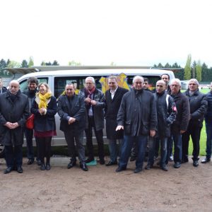 partenaires remise minibus Volkswagen fcg gueugnon fcgueugnon Horizon Bleu 2016