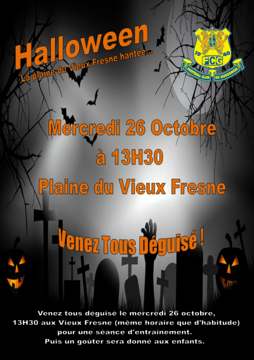 affiche-haloween-entrainement-plaine-vieux-fresne-vf-gueugnon-fcg